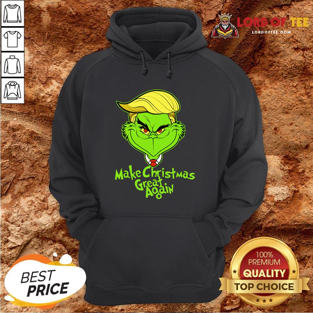 Nice Grinch Trump Make Christmas Great Again Shirt - Image 3