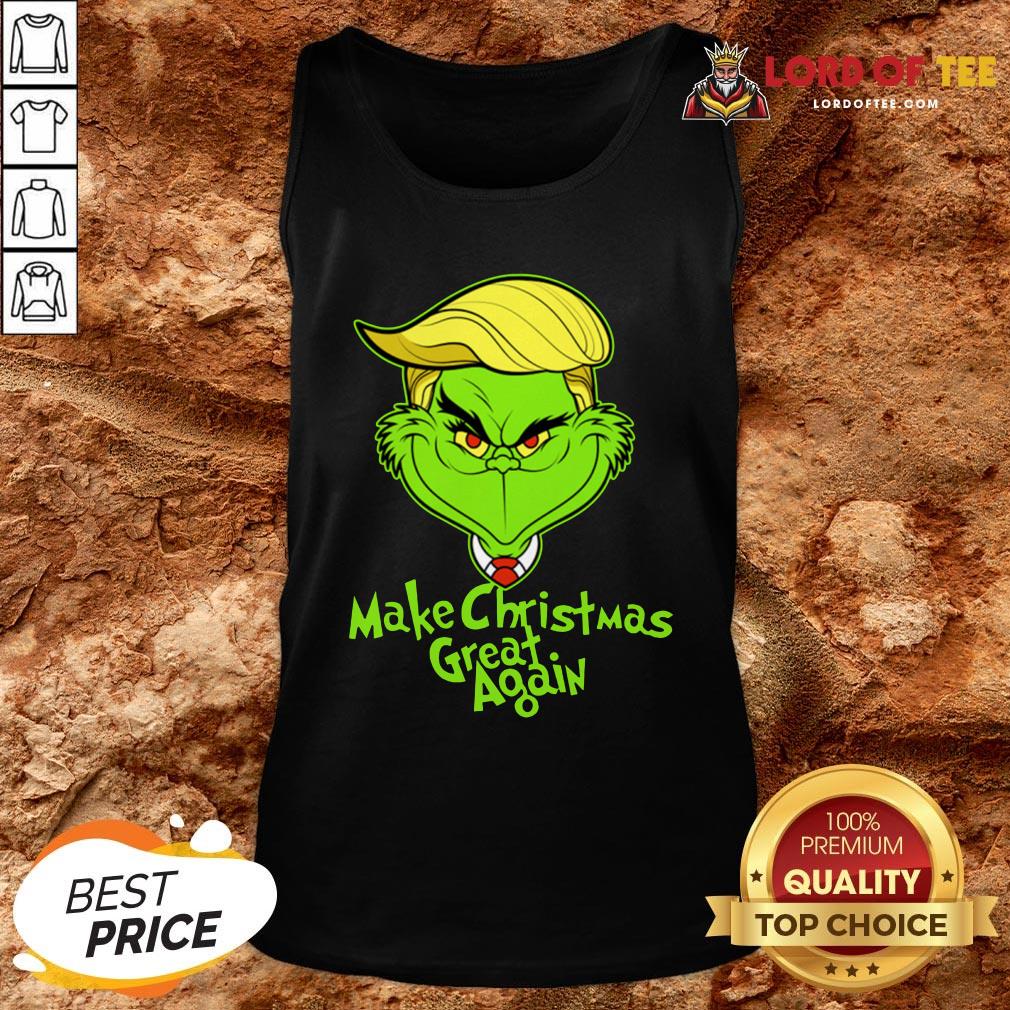 Nice Grinch Trump Make Christmas Great Again Shirt - Image 4