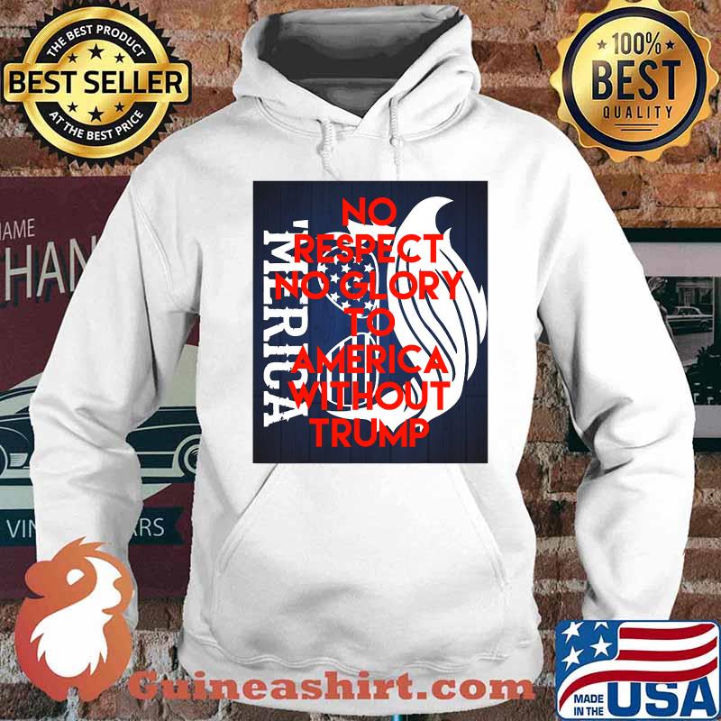 No respect no glory to america without trump s Hoodie