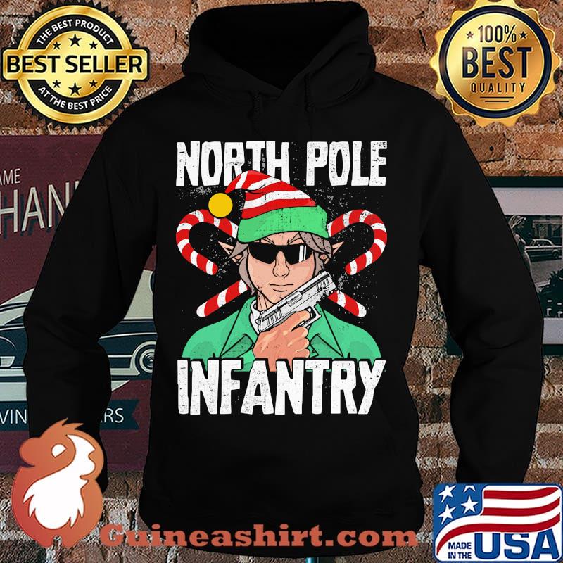 North Pole Infantry Chiristmas Shirt Hoodie