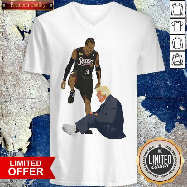 Official Allen Iverson Steps Over Donald Trump Shirt - Image 5