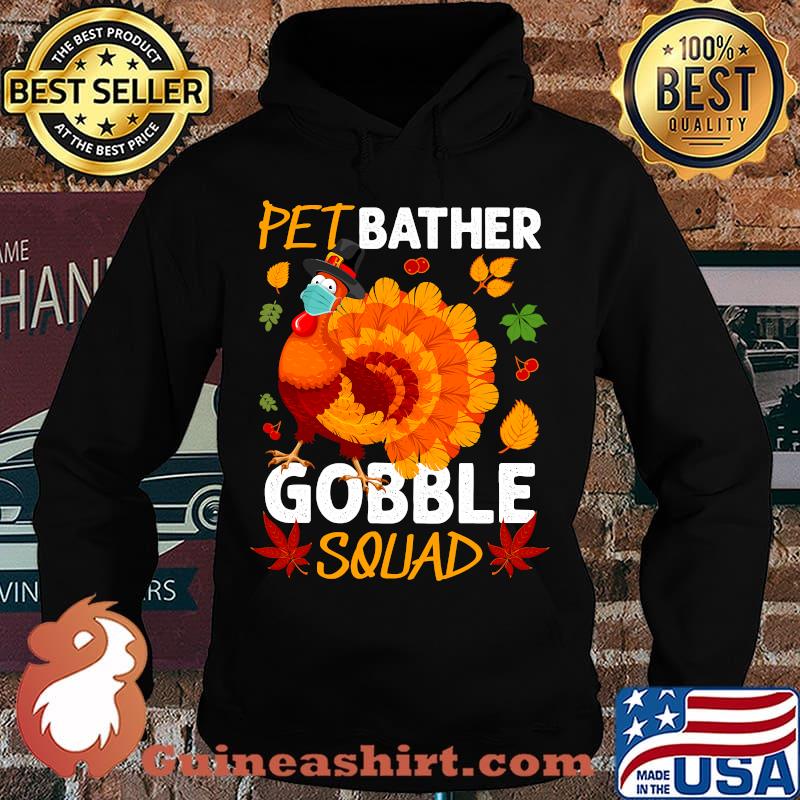 Official Bakery Chef Gobble Squad Turkey Face Mask Thanksgiving Funny Shirt Hoodie