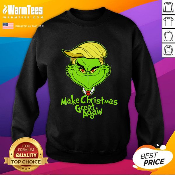Official Grinch Trump Make Christmas Great Again Shirt - Image 4