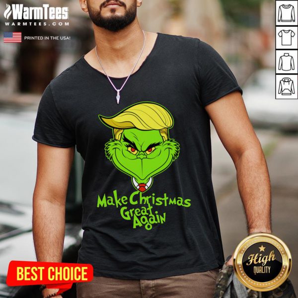 Official Grinch Trump Make Christmas Great Again Shirt - Image 2