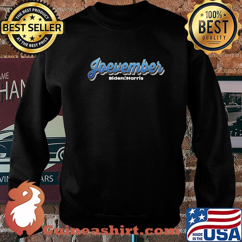 Official Joevember Biden Harris 2020 Winner Usa President 46th Wins Shirt Sweater