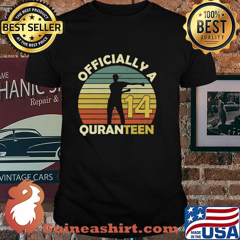 Officially A 14 Quaranteen Vintage Shirt