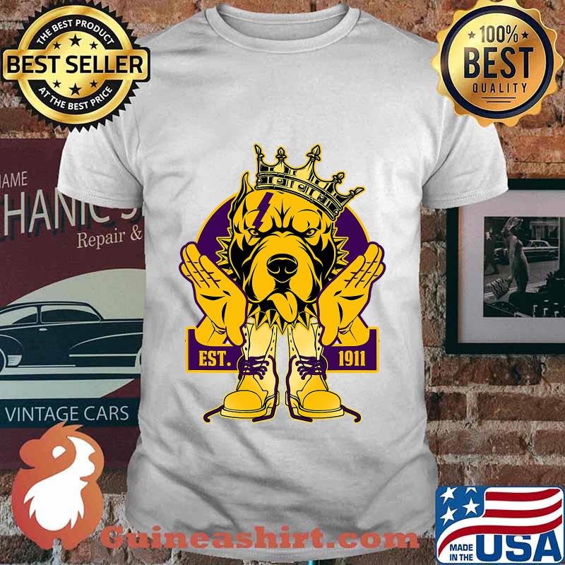 Omega 1911 Bulldog Crown Psi Hand Sign Army Boots Phi Shirt
