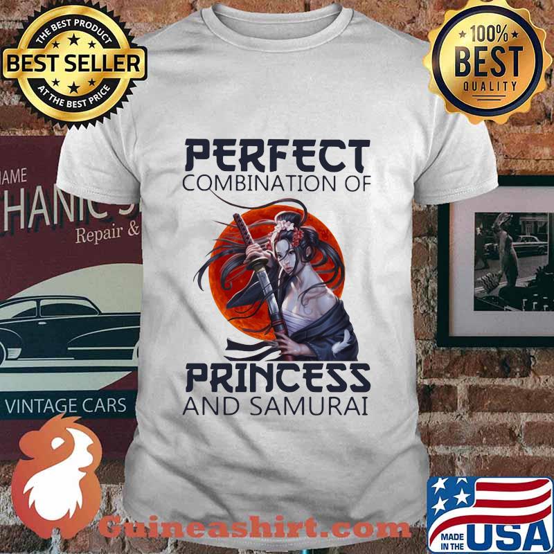 Perfect combination of princess and samurai sunset shirt