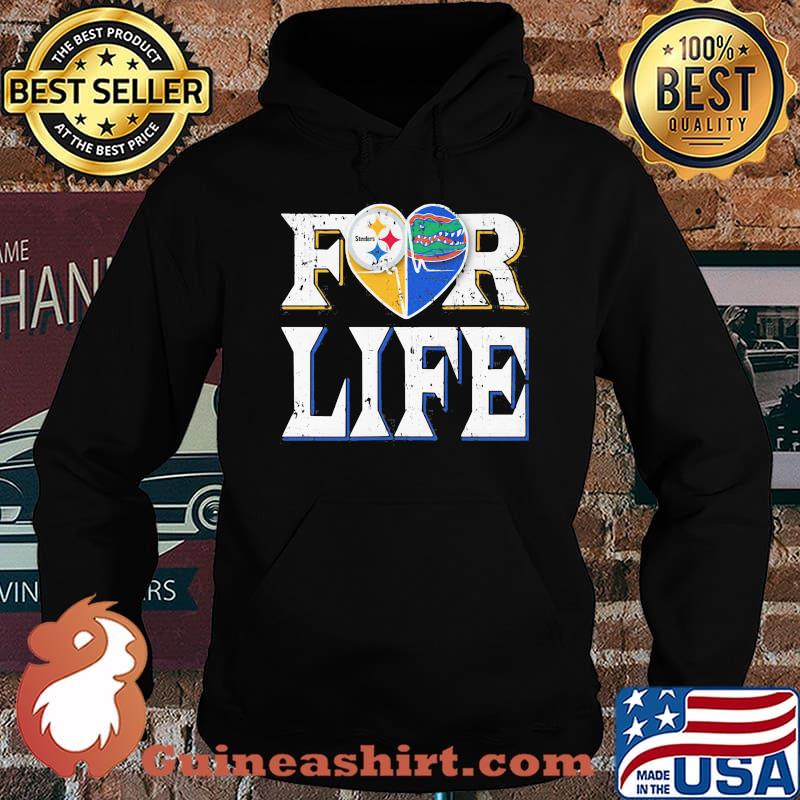 Pittsburgh steelers and florida gators for life s Hoodie