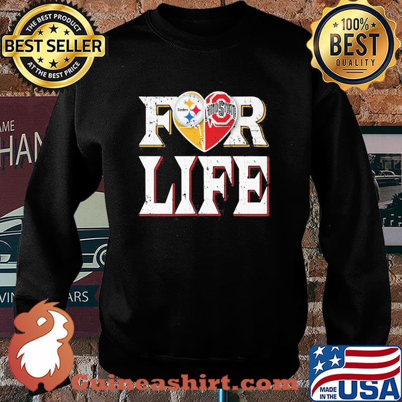 Pittsburgh steelers and ohio state buckeyes for life s Sweater