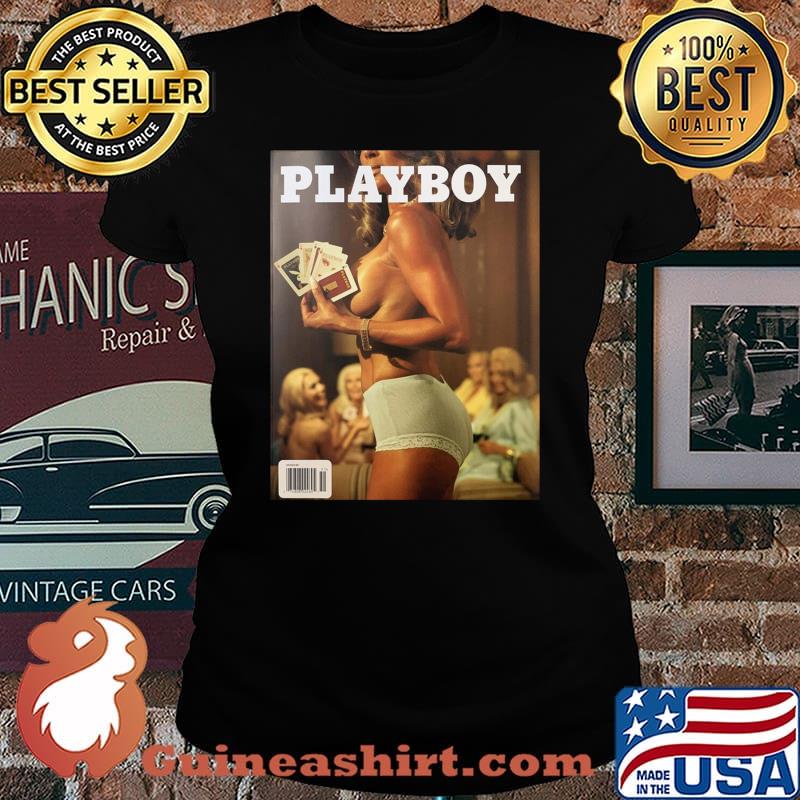 Playboy Magazine Cover Classic T-Shirt Laides tee