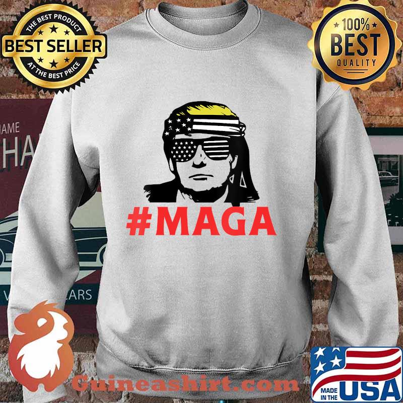 President trump maga patriotic american flag for patriots s Sweater