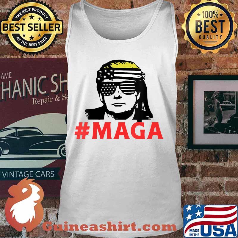 President trump maga patriotic american flag for patriots s Tank top