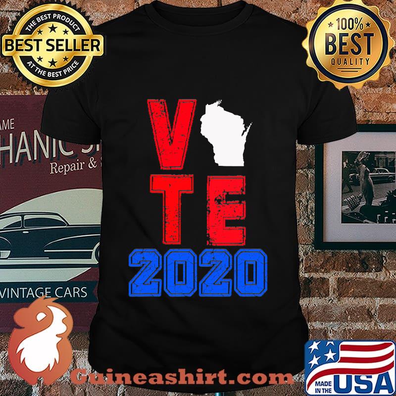Red White Blue 2020 Vote Election Shirt