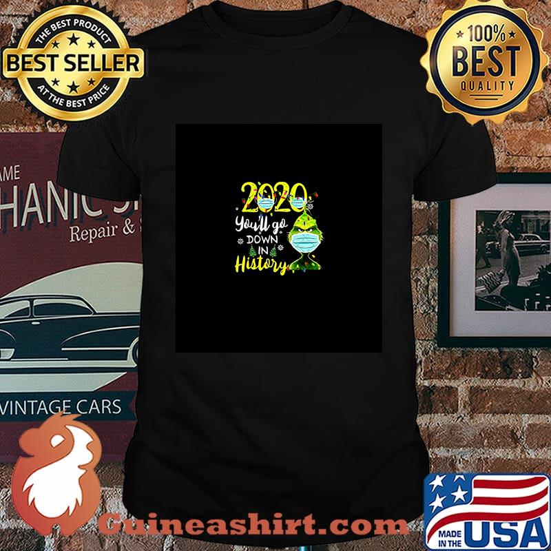 Reindeer 2020 You&x27;ll go down in history, Christmas 2020 Quarantined Sleeveless Top