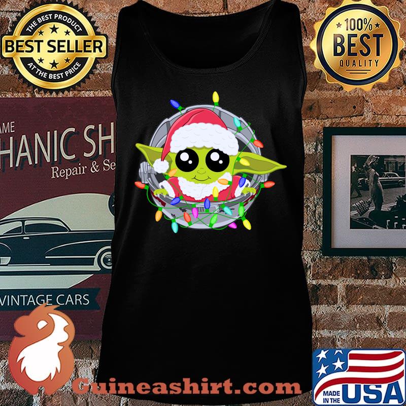 Santa Wearing Lights Long Sleeve T-Shirt Tank top