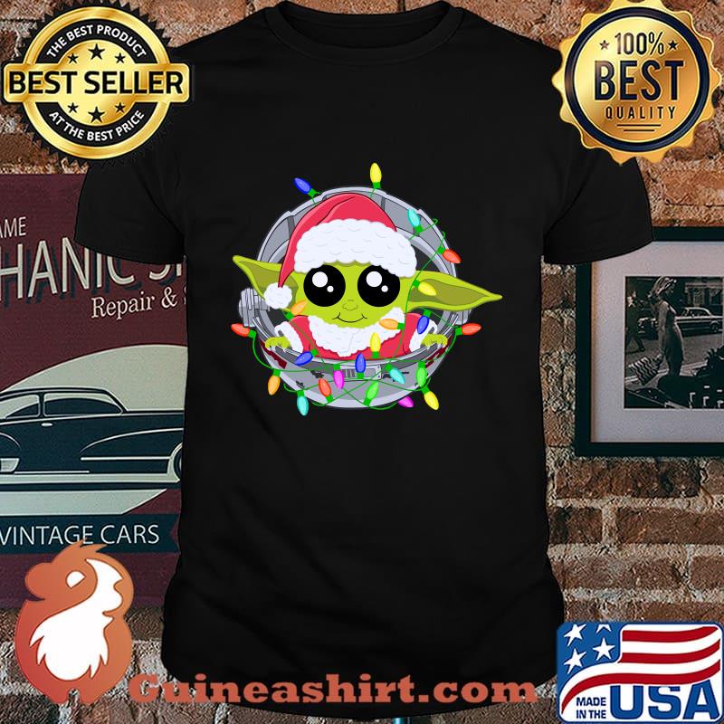 Santa Wearing Lights Long Sleeve T-Shirt
