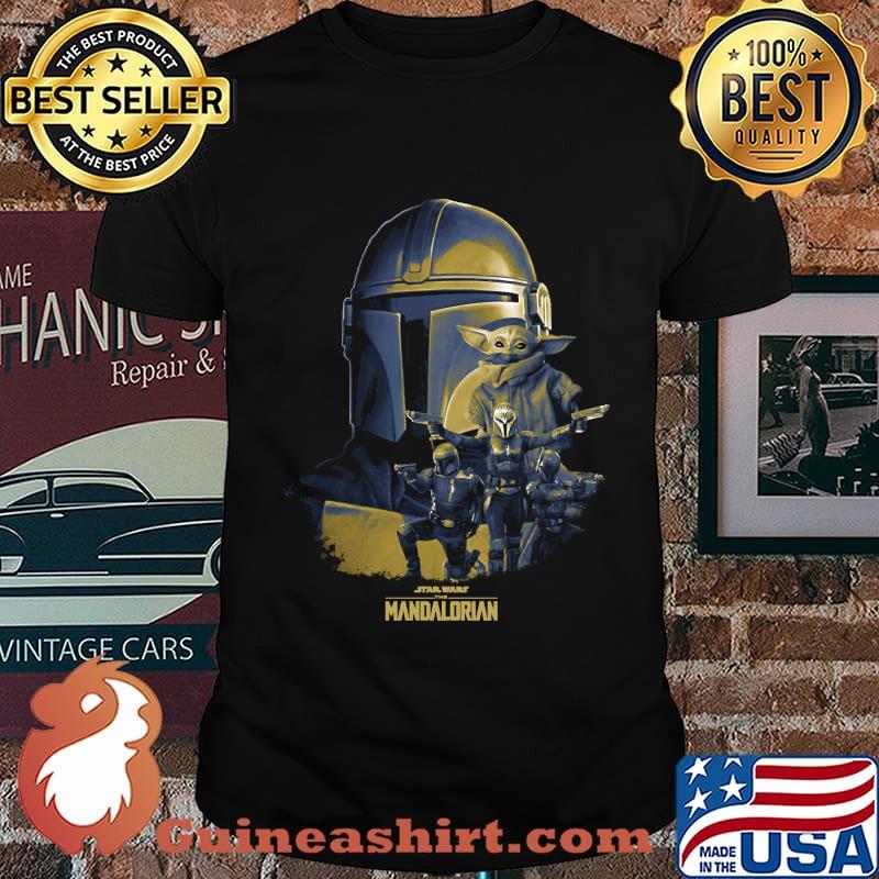 Star Wars The Mandalorian Group Shot Mashup R23 Long Sleeve T-Shirt
