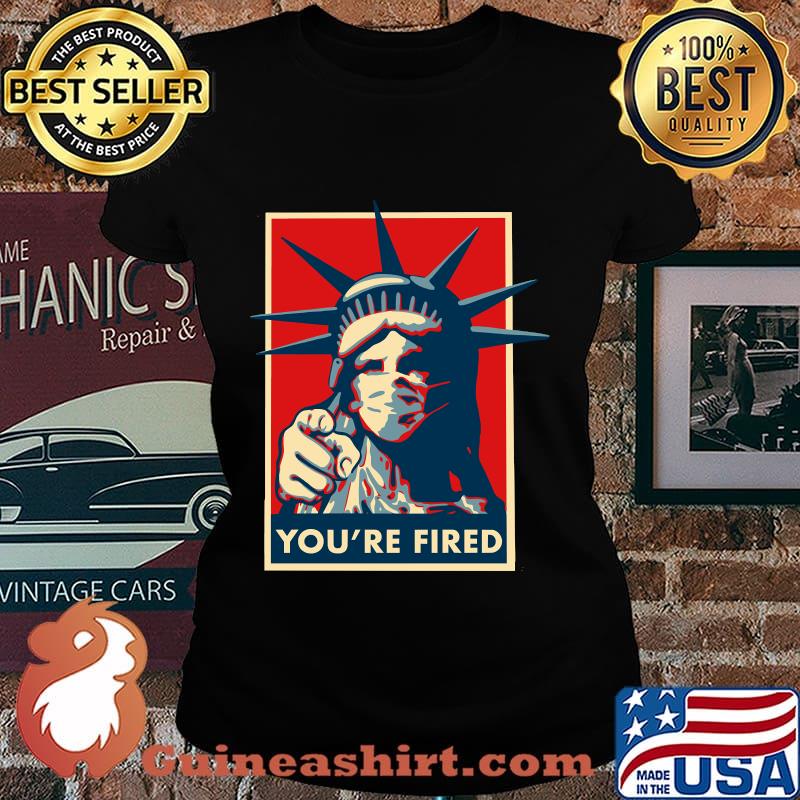 Statue of liberty masked classic art 2020 s Laides tee