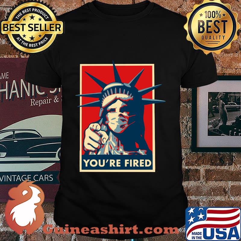 Statue of liberty masked classic art 2020 shirt
