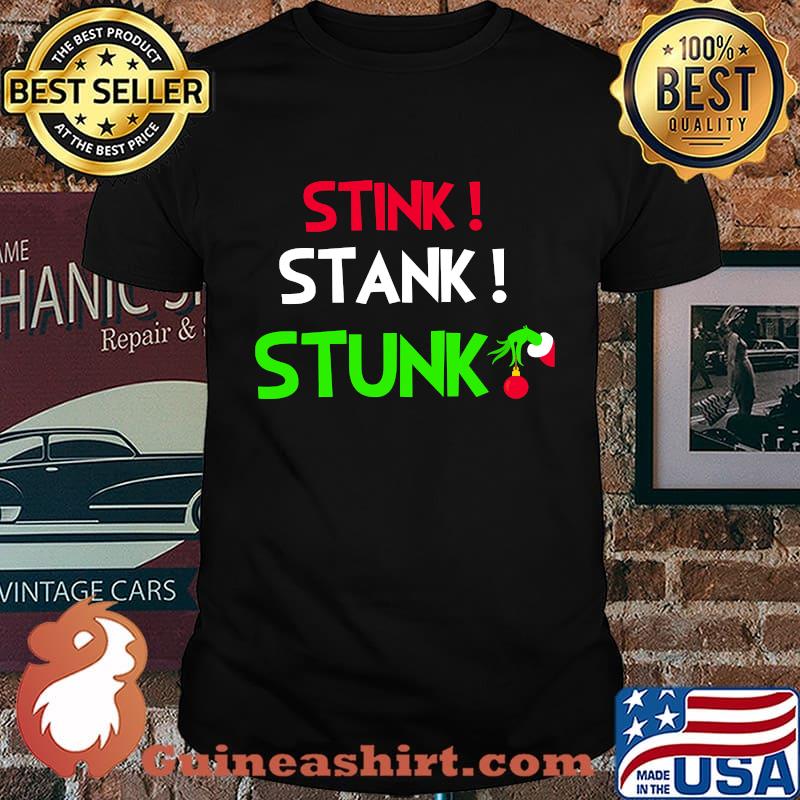 Stink Stank Stunk Matching Family Christmas Pajamas T-Shirt