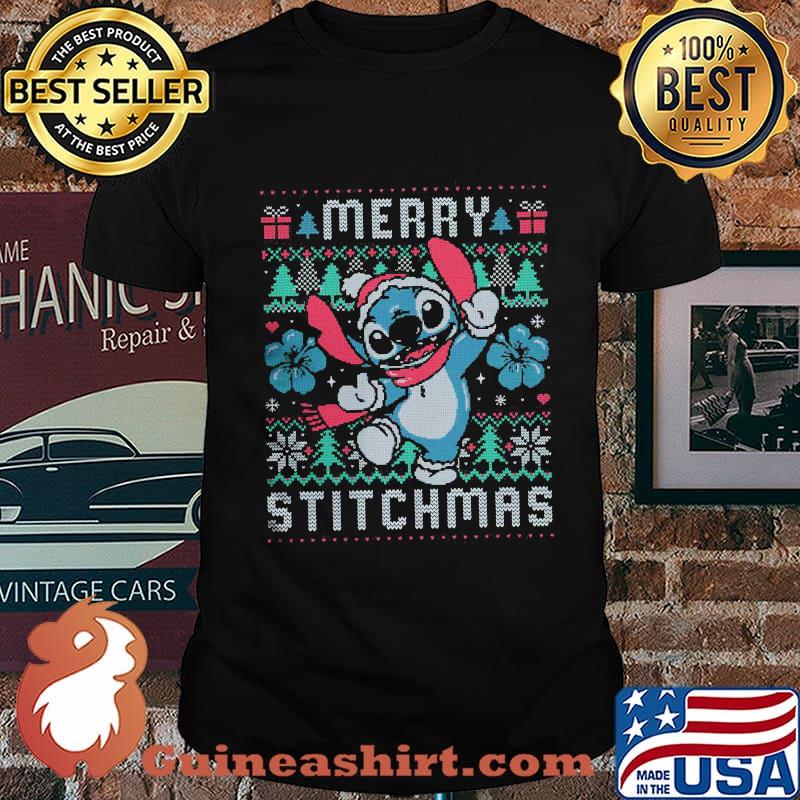 Stitch merry stitchmas ugly christmas shirt