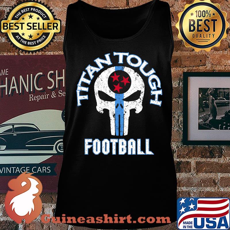 Tennessee Varsity Style Retro Football Skull T-Shirt Tank top