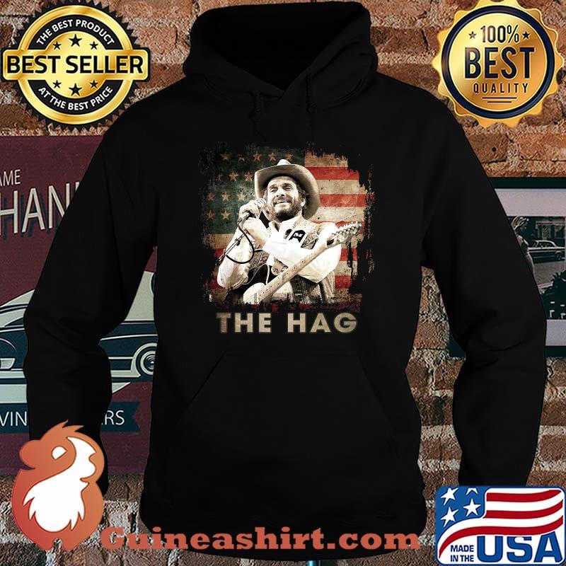 The hag outlaw musical graphic merle american flag s Hoodie