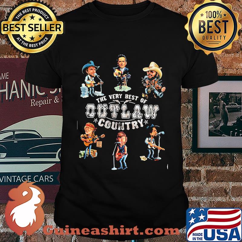 The very best of outlaw country shirt