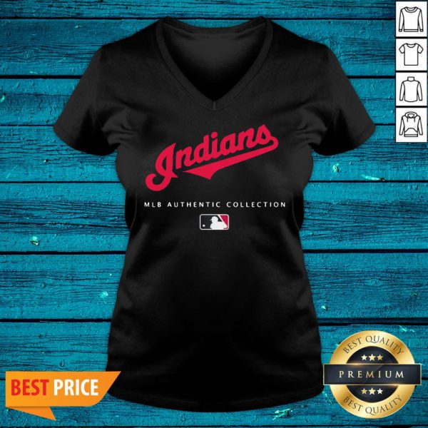 Top Cleveland Indians MLB Authentic Collection Shirt - Image 3