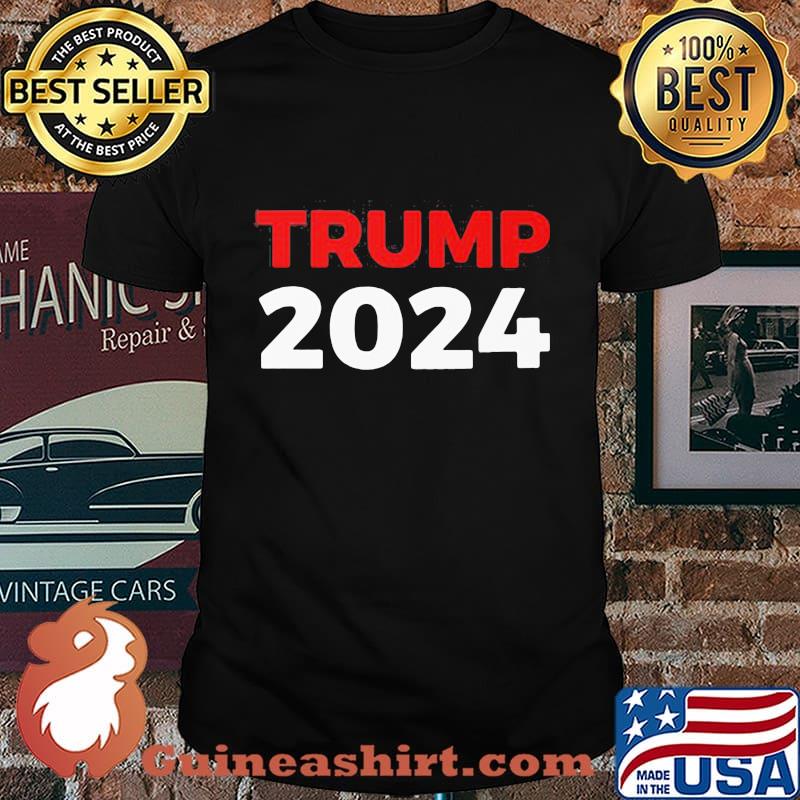 Trump 2024 Red White Election Shirt