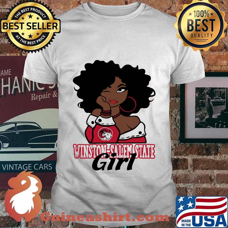 Winston-salem state girl shirt
