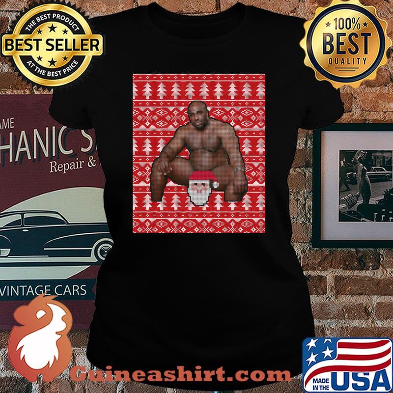 Wood sitting on a bed best meme of 2020 ugly christmas classic s Laides tee
