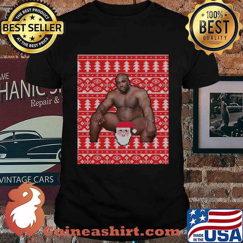 Wood sitting on a bed best meme of 2020 ugly christmas classic shirt