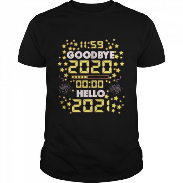 11 59 Goodbye 2020 00 00 Hello 2021 Happy New Year 2021 Classic Mens T-shirt - Image 2