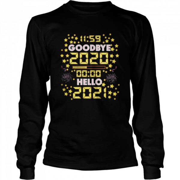 11 59 Goodbye 2020 00 00 Hello 2021 Happy New Year 2021 Classic Mens T-shirt - Image 4