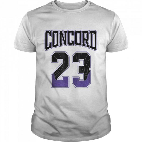 23 Made To Match Jordan 12 Dark Concord Retro Classic Mens T-shirt - Image 2