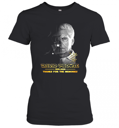 85 Year Or David Prowse Darth Vader 1935 2020 Thank T-Shirt Classic Mens T-shirt - Image 3