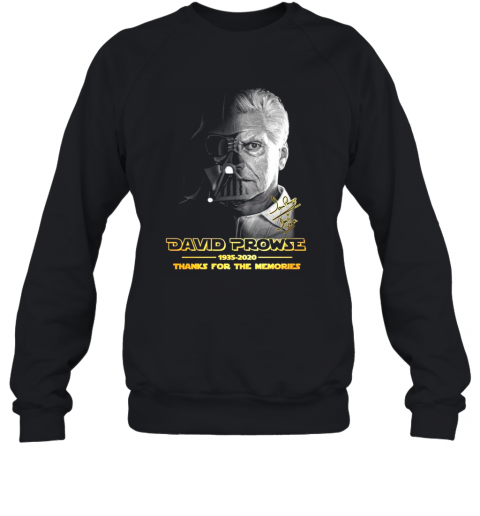85 Year Or David Prowse Darth Vader 1935 2020 Thank T-Shirt Classic Mens T-shirt - Image 5