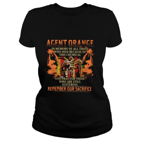 Agent Orange In Memory Of All Those Who Died Because Of This Chemical shirt - Image 2
