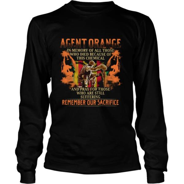 Agent Orange In Memory Of All Those Who Died Because Of This Chemical shirt - Image 3