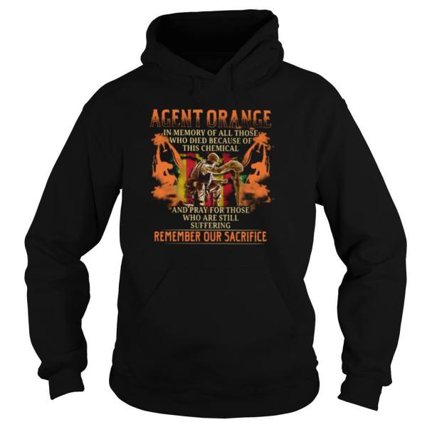 Agent Orange In Memory Of All Those Who Died Because Of This Chemical shirt - Image 5