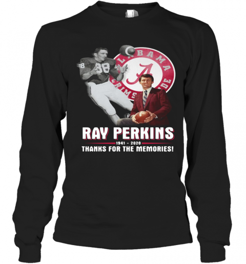 Alabama Crimson Tide Ray Perkins 1941 2020 Thanks You For The Memories Signatures T-Shirt Classic Mens T-shirt - Image 4