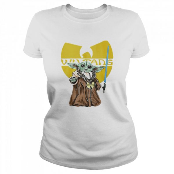 Baby yoda style wu-tang Classic Mens T-shirt - Image 3