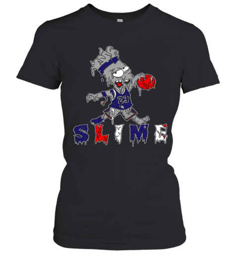 Bart Slime 2D Basketball T-Shirt Classic Mens T-shirt - Image 3