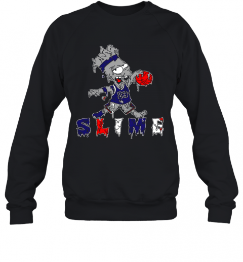 Bart Slime 2D Basketball T-Shirt Classic Mens T-shirt - Image 5