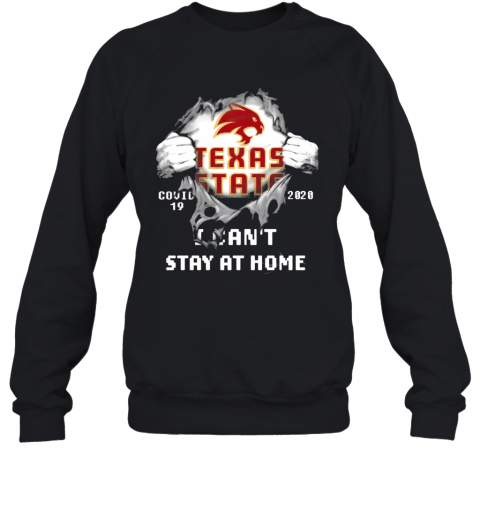 Blood Inside Me Texas State Covid 19 2020 I Cant Stay At Home T-Shirt Classic Mens T-shirt - Image 5