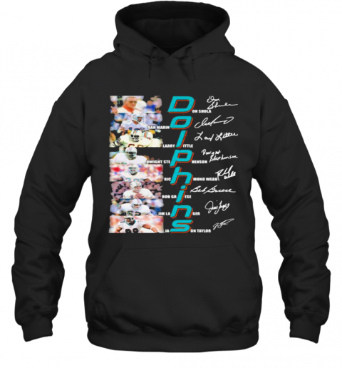 Dolphins Name Player Team Football Signature T-Shirt Classic Mens T-shirt - Image 6