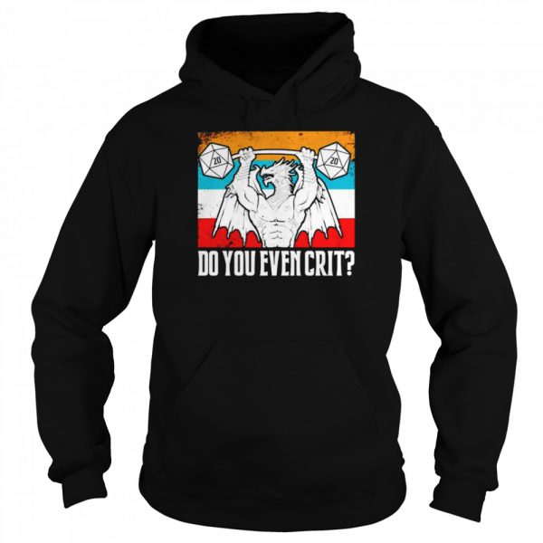 Dungeons and Dragons 2020 do you even crit vintage shirt - Image 5