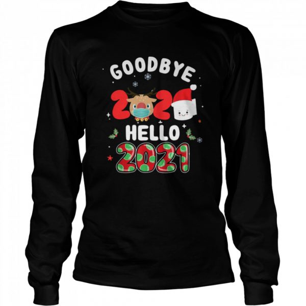Goodbye 2020 Toilet Paper Santa Hello 2021 Classic Mens T-shirt - Image 4